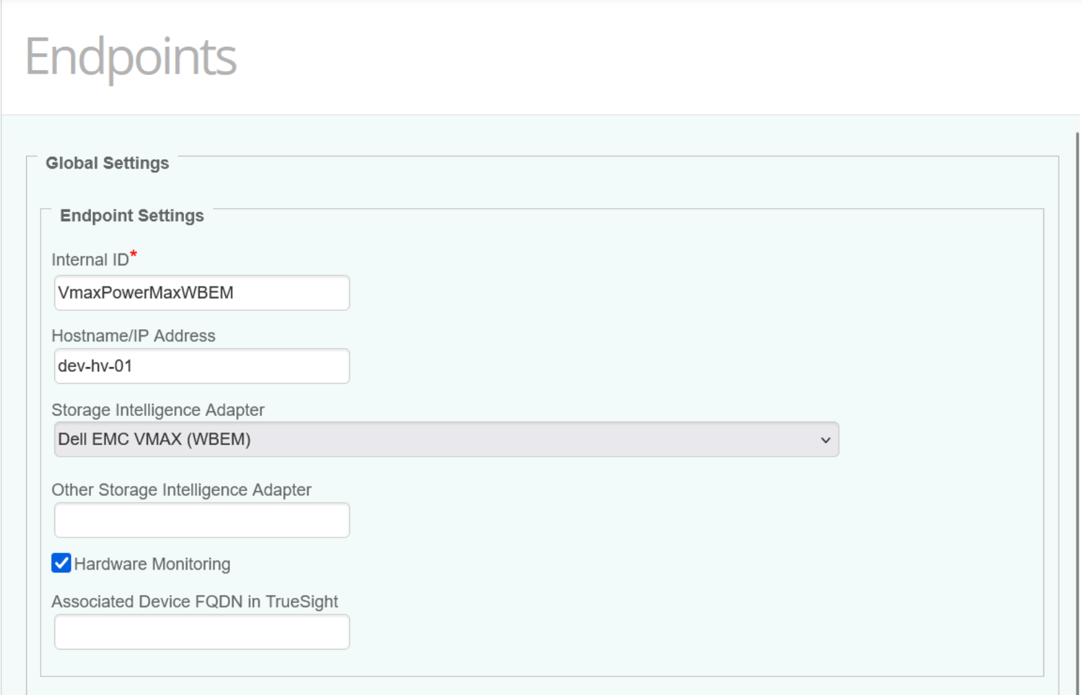 Storage Analyzer KM Policy - Enabling Hardware Monitoring