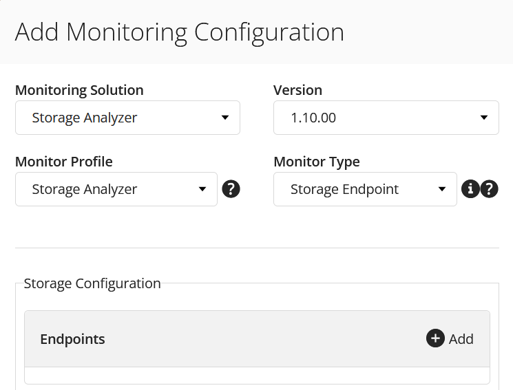 HPE_MSA - Creating the TrueSight/Helix Monitoring Policy